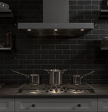 GE Profile™ 36" Built-In Tri-Ring Gas Cooktop with 5 Burners and Included Extra-Large Integrated Griddle