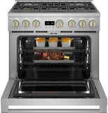 Monogram 36" Dual-Fuel Professional Range with 6 Burners (Natural Gas)