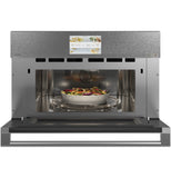 Café™ 30" Smart Five in One Oven with 120V Advantium® Technology in Platinum Glass