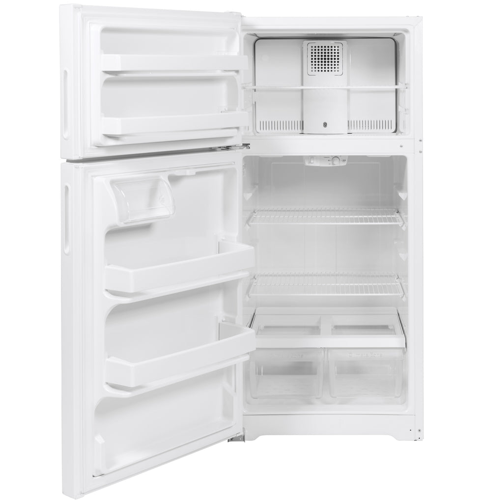 Hotpoint® ENERGY STAR® 15.6 Cu. Ft. Recessed Handle Top-Freezer Refrigerator