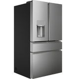 Café™ ENERGY STAR® 27.8 Cu. Ft. Smart 4-Door French-Door Refrigerator in Platinum Glass