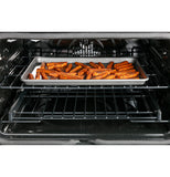 Café™ 30" Smart Slide-In, Front-Control, Radiant and Convection Double-Oven Range