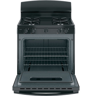GE® 30" Free-Standing Front Control Gas Range