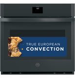 GE® 30" Smart Built-In Self-Clean Convection Single Wall Oven with Never Scrub Racks