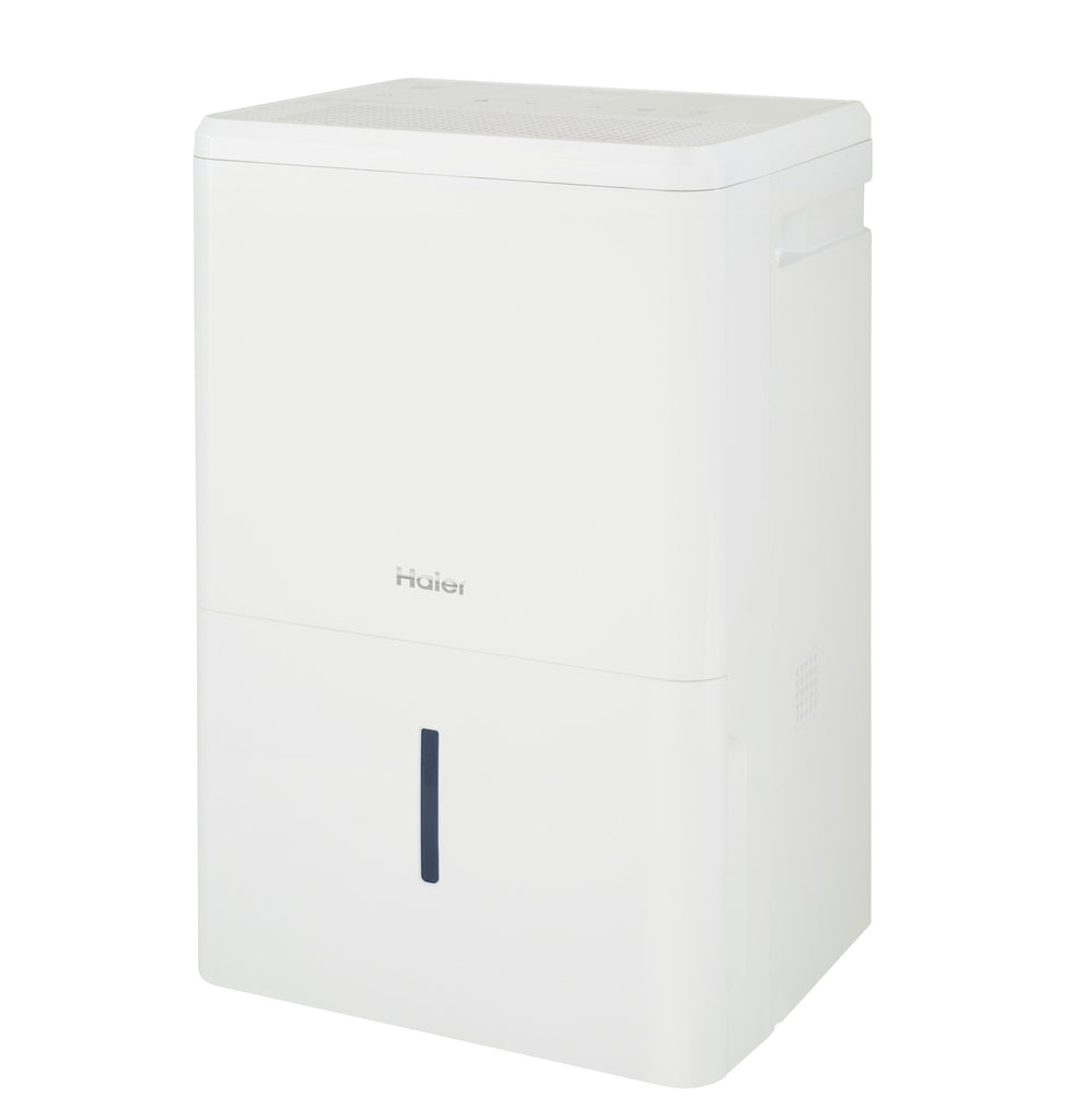 Haier 50 Pint ENERGY STAR® Portable Dehumidifier with Built-in Pump and Smart Dry for Wet Spaces
