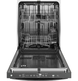 GE® Top Control with Stainless Steel Interior Dishwasher with Sanitize Cycle