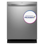 GE Profile™ Fingerprint Resistant Top Control with Stainless Steel Interior Dishwasher with Microban™ Antimicrobial Protection with Sanitize Cycle