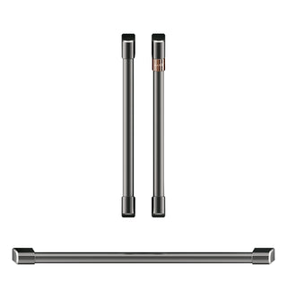 Café™ 2 French-Door Handles; 1 - 30" Handle; - Brushed Black
