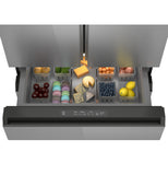 Café™ ENERGY STAR® 28.7 Cu. Ft. Smart 4-Door French-Door Refrigerator in Platinum Glass With Dual-Dispense AutoFill Pitcher