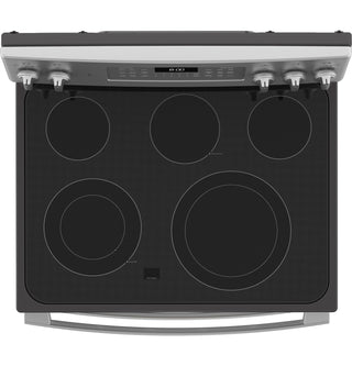 GE® 30" Free-Standing Electric Double Oven Convection Range