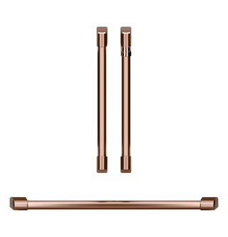 Café™ 2 French-Door Handles; 1 - 30" Handle; - Brushed Copper