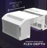 GE Profile ClearView™ 12,200 BTU Inverter Smart Ultra Quiet Window Air Conditioner for Large Rooms up to 550 sq. ft.