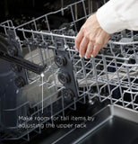 GE® Fingerprint Resistant Top Control with Stainless Steel Interior Dishwasher with Sanitize Cycle & Dry Boost