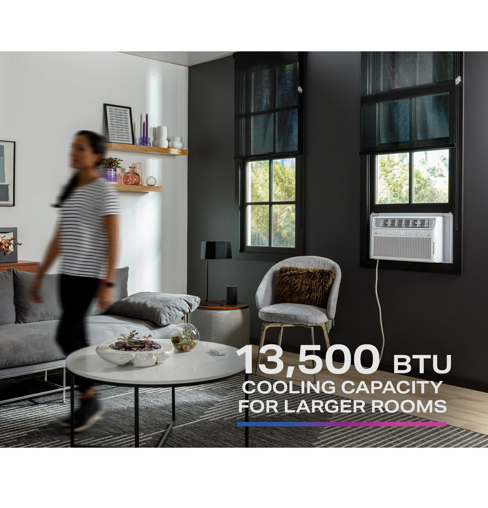 GE Profile™ 13,500 BTU Inverter Smart Ultra Quiet Window Air Conditioner for Large Rooms up to 700 sq. ft., ENERGY STAR®