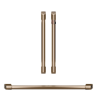 Café™ 2 French-Door Handles; 1 - 30" Handle; - Brushed Bronze
